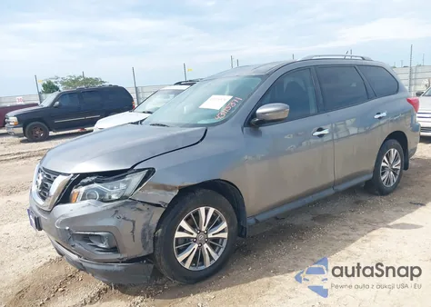 2018 Nissan Pathfinder S из США, поврежденный, VIN 5N1DR2MM5JC643780